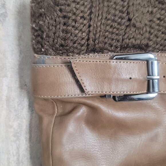 #120 Call It Spring Brown Boot sz 8 - Picture 8 of 11